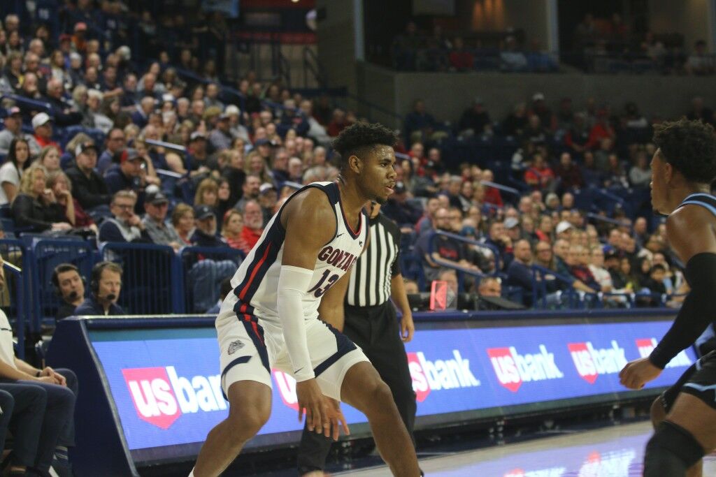 Gonzaga defeats Santa Clara, 81-76